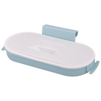 Навесной держатель для пакетов с мусором и крышка МУЛЬТИДОМ Размер 26х14х5.5 см VL58-122