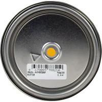 Акриловая эмаль PANZER полуглянцевая, желтая, 0.9 кг 219823