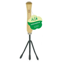 Культиватор с деревянной ручкой МУЛЬТИДОМ J83-17