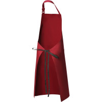 Фартук СОЮЗСПЕЦОДЕЖДА BARISTA, с нагрудником, бордо, б/р 2000000045573