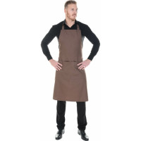 Фартук СОЮЗСПЕЦОДЕЖДА BARISTA, с нагрудником, темно-коричневый, б/р 2000000040608