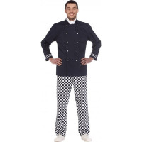 Поварская куртка СОЮЗСПЕЦОДЕЖДА Люкс-Лайт темно-синяя, р. 52-54, рост 182-188 2000000005171