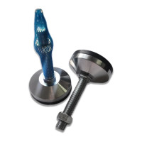 Винтовая регулируемая опора UnitMC (основание сталь, винт сталь) 400204 80хМ16х100