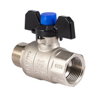 Шаровой кран PROFACTOR PF STRONG ручка бабочка в/н 3/4 дюйма PF FBV 286