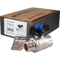 Шаровой кран PROFACTOR PF STRONG ручка бабочка в/н 3/4 дюйма PF FBV 286