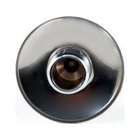 Угловой вентиль для бытовой техники PROFACTOR с металл. ручка PF CHROME н/н 1/2 дюйма х 1/2 дюйма PF BAV 363