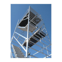 Модульная алюминиевая вышка MEGAL ВМА 1400Л/11 4687201843184