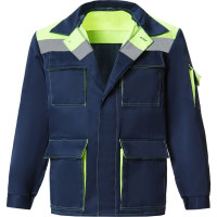 Костюм СОЮЗСПЕЦОДЕЖДА Коммунальщик темно-синий/лимон, р. 52-54 рост 170-176 2000000066561