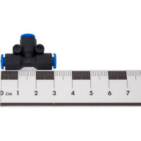 Фитинг Т-образный пластиковый 4 мм CDC Pneumatics PUT 04N