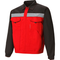 Костюм СОЮЗСПЕЦОДЕЖДА Мастер Люкс, красный/черный, р. 44-46 рост 170-176 2000000080482