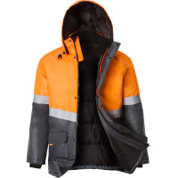 Костюм СОЮЗСПЕЦОДЕЖДА СОЮЗСПЕЦ утепленный, Оксфорд, темно-серый/оранжевый, р. 56-58 рост 170-176 2000000148922