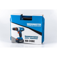 Аккумуляторная дрель-шуруповерт WorkMaster АШ-24МС