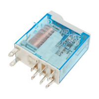 Миниатюрное промышленное реле Finder 2 перекидных контакта 8А 110В DC 465291100040