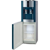Напольный кулер ECOTRONIC Экочип V21-LF green+silver с холодильником ETK11420/