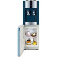 Напольный кулер ECOTRONIC Экочип V21-LF green+silver с холодильником ETK11420/