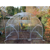 Каркас теплицы с декоративной окантовкой ВОЛЯ Сигма 2021 3х4х2.1 м, шаг 1 м, без укрывного материала 7