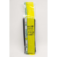 Стяжки черного цвета SapiSelco 3.5х225 мм, полиамид 6.6, уп. 100 шт. SEL.3.215R