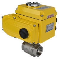 Кран шаровой DN.ru КШМП.316.230-ISO Ду50 Ру63 с электроприводом QT-008 380В D160-00204