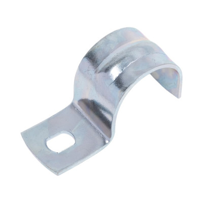 Крепежная скоба Рувинил d18 мм метал. уп.100 шт С01318