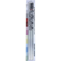 Угловой карниз Mr.Penguin Хром 90х90х90 UHS-01
