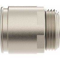 Муфта труба-коробка DKC диаметр 50 мм, IP66/IP67, М50х1,5, никелированная латунь 6111-A50