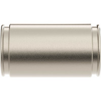 Муфта DKC труба-труба, диаметр 25 мм, IP66/IP67, никелированная латунь 6110-25N