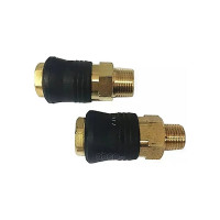 Быстроразъем пневматический с клапаном - наружная резьба 1/4" Forsage 14921 F-SE6-2SM