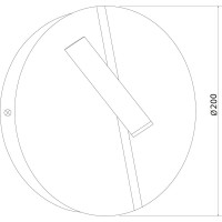 Настенный светодиодный светильник Elektrostandard 40105 LED Drom LED белый хром a055361