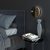 Настенный светодиодный светильник Elektrostandard 40105 LED Drom, LED чёрный, чёрный жемчуг a055362