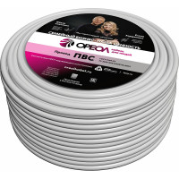 Провод ОРЕОЛ ПВС белый 4х0,75 мм ГОСТ 100 м 00-00002437