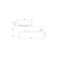 Потолочный светодиодный светильник Elektrostandard 85078 01 Pila белый 12W 4200K a056102