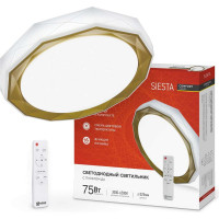 Светодиодный светильник IN HOME COMFORT SIESTA 75Вт 230В 3000-6500K 6000Лм 520x90мм пульт ДУ 4690612035161