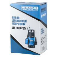 Погружной дренажный насос WorkMaster ДН-1000/35