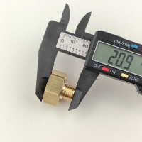 Переходник Профитт латунь, 1/2" ВР х 1/4" НР, 20 шт. 9274832