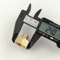 Переходник Профитт латунь, 1/2" ВР х 1/4" НР, 20 шт. 9274832