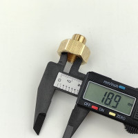 Переходник Профитт латунь, 1/2" ВР х 1/4" НР, 20 шт. 9274832