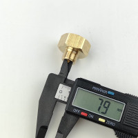 Переходник Профитт латунь, 1/2" ВР х 1/4" НР, 20 шт. 9274832