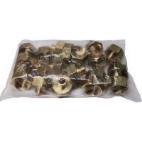 Переходник Профитт латунь, 1/2" ВР х 1/4" НР, 20 шт. 9274832