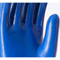 Перчатки 2Hands 6595 р.11, полиэстер/полное покрытие нитрилом, защитный манжет 6595-11