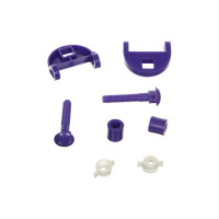 Сиденье для унитаза Melodia della vita овал, фиолетовое 193920