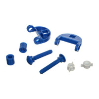 Сиденье для унитаза Melodia della vita овал, синее 193930