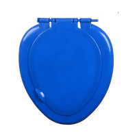 Сиденье для унитаза Melodia della vita овал, синее 193930