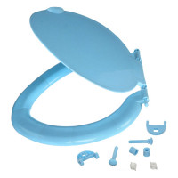 Сиденье для унитаза Melodia della vita овал, голубой мрамор 193770