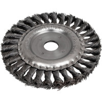 Щетка крацовка дисковая без гайки (150 мм; стальная проволока) для УШМ Orientcraft WHB000150630