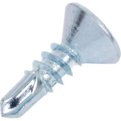 Саморез ZAMETAL 4,8x16 со сверлом и потайной головкой, DIN 7504Р, оц., уп. 500 шт. ZA082310