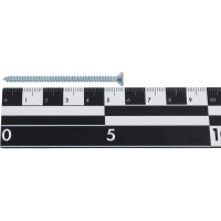 Саморез ZAMETAL 3,9x60 с потайн. гол., крест. шлиц, DIN 7982, оц., уп. 500 шт. ZA100688