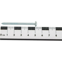 Саморез ZAMETAL 4,2x50 с полукруг. гол., крест. шлиц, DIN 7981, оц., уп. 200 шт. ZA521705