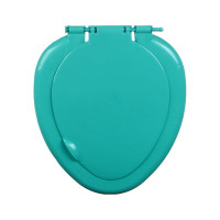 Сиденье для унитаза Melodia della vita овал, бирюзовое 193950