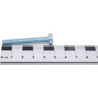 Винт с полуцилиндрической головкой Метизный двор 6x45, DIN 7985, 100 шт. 4690441038203