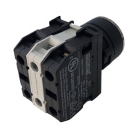 Нажимная круглая кнопка Emas красная, с фиксацией, 250 В AC, 4 А, 12-30 В AC/DC, B162FK